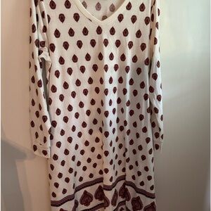 Lularoe Emily swing dress with pockets.
